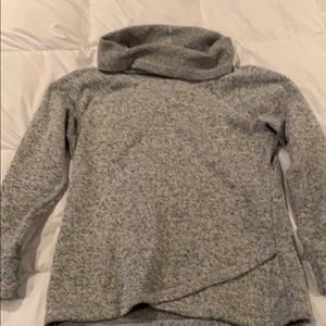 Cowl neck sweatshirt